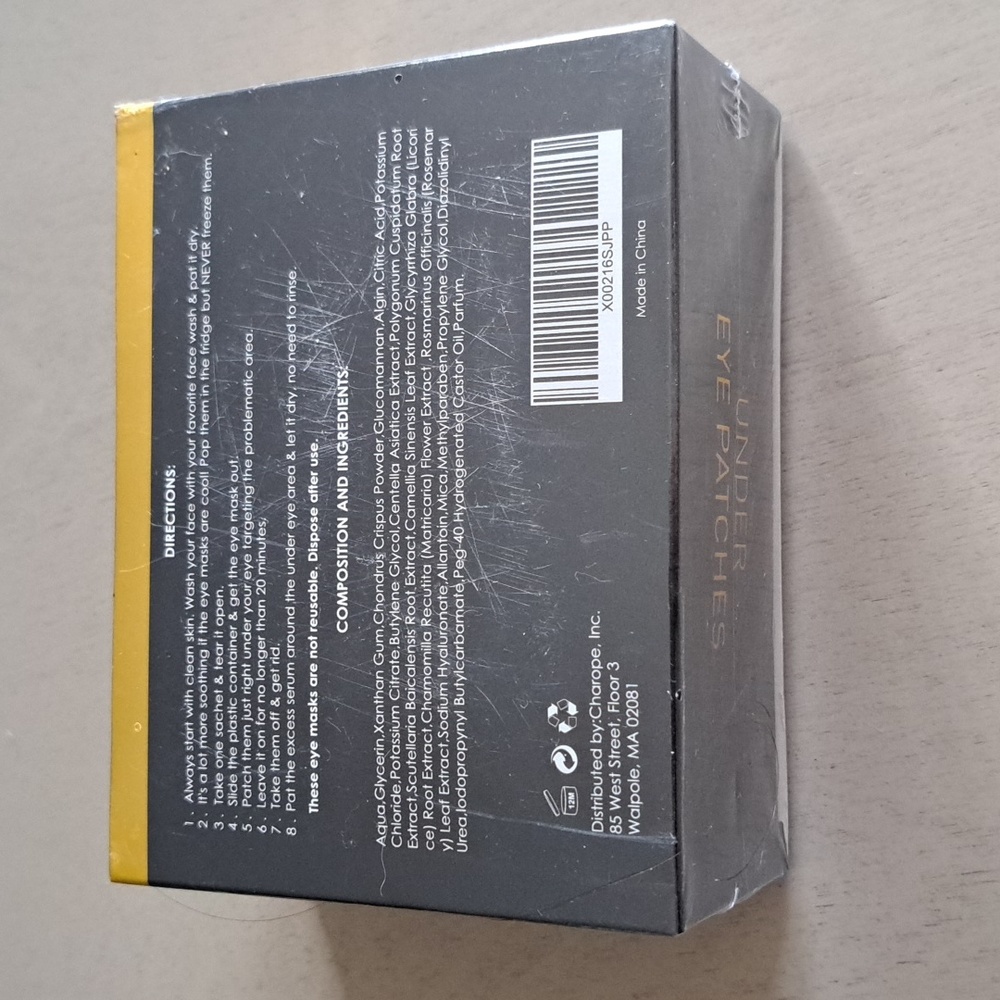 💥💥 24K Gold Eye Mask BRAND NEW, SEALED - Picture 2 of 6